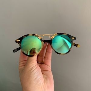 RARE Vintage KREWE St. Louis Mirrored Sunglasses